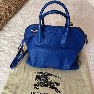 Blue Burberry Bag